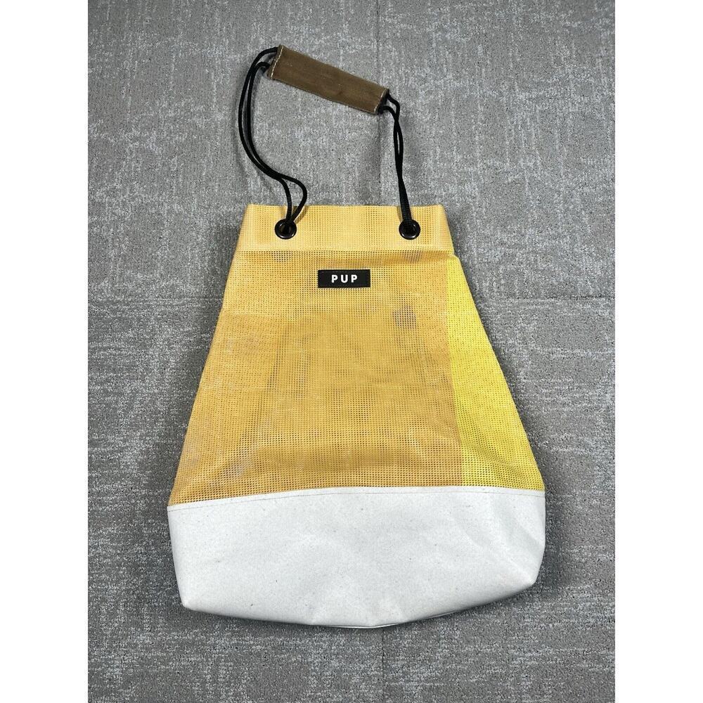 Handcrafted Upcycled People for Urban Progress PUP Backpack